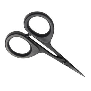 Fly <b>Fishing</b> Tying Scissors Stainless Steel Fly <b>Fishing</b> Scissor Full Black Color 3" Super Cut Fish Scissors - Product Image 3