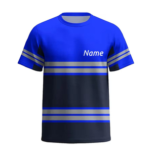 Camiseta de Seguridad de Alta Visibilidad, Talla Grande, Ropa de Trabajo Personalizada, Camiseta de Seguridad Reflectante - Product Image 3