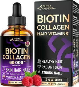 Cápsulas de Biotina, Queratina y Colágeno de Pescado para Cabello, Piel y Uñas, Suplemento Vitamínico para Adultos - Product Image 2