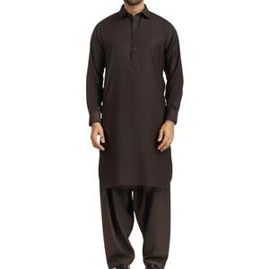 Steel Blue <b>Men</b> Shalwar Kameez Traditional Pakistani Suit High Quality Fabric Designer <b>Kurta</b> <b>Pajama</b> For <b>Men</b> Ethnic Wear - Product Image 5