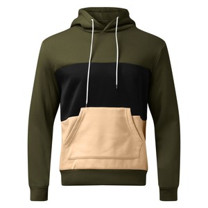 Custom Logo Men's Winter Solid Breathable Cotton/<b>Polyester</b> Heavyweight Pullover <b>Hoodie</b> Regular Fit 2025 - Product Image 2