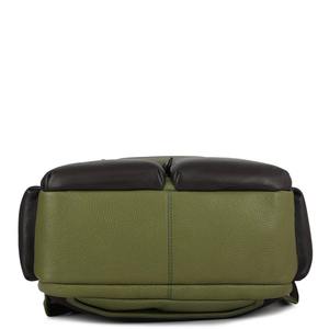 Sac à dos en cuir bicolore vert olive et marron de qualité supérieure, sac à dos vintage pour homme, grand sac pour ordinateur portable, sac de voyage, sac de bureau, sac de jour, USA - Product Image 6