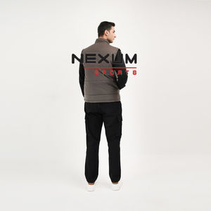 Veste matelassée sans manches à logo personnalisé pour hommes à bas prix Gilet matelassé pour hommes Gilet matelassé sur mesure de haute qualité pour hommes - Product Image 3