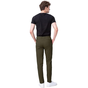 Hecho a mano para el estilo, construido para la comodidad 100% algodón Slim Fit Chinos, directamente de Bangladesh - Product Image 1