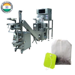 Máquina empacadora de bolsitas de té completamente automática de grado Manual al mejor precio, bolsa de té triangular, embalaje de nueva condición, papel de plástico - Product Image 1