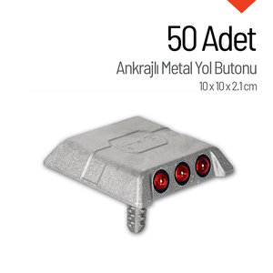 Lot de 50 clous routiers métalliques ancrés de haute qualité - Product Image 3