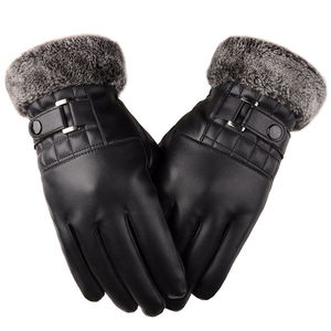 Gants en cuir légers pour hommes, sur mesure, de qualité supérieure, pour les sports de plein air, respirants, gants d'hiver, doigts complets - Product Image 1