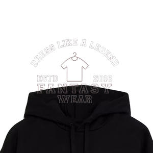 เสื้อฮู้ดดี้ FANTASY WEAR 2026 พรีเมียมสำหรับผู้ชาย ผ้าฝ้าย 100% เนื้อหนา คุณภาพหรูหรา พิมพ์ลายพัฟฟ์ ทรงโอเวอร์ไซส์ - Product Image 4