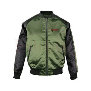 La chaqueta Bomber de manga larga para hombre más vendida, hecha a medida, lona transpirable, patrón de letras, calle principal para invierno, venta en línea - Product Image 1