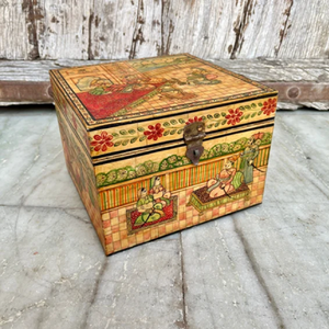 Boîte en bois avec incrustation d'os pour le stockage de bijoux au meilleur prix du vendeur indien boîte à bijoux en corne d'incrustation d'os prix de gros - Product Image 5