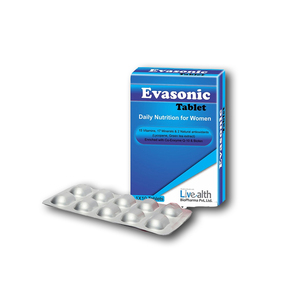 Comprimés multi-vitamines pour la nutrition quotidienne des femmes Evasasonic Meilleur extrait de plantes fournisseur indien de gros en vrac pour l'approvisionnement en soins de santé - Product Image 1