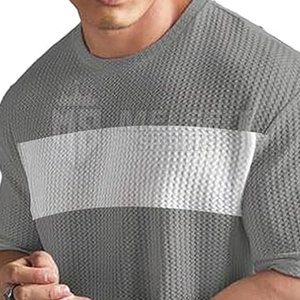 T-shirt oversize urbain pour homme, coupe ample, respirant, tissu tricoté 100% coton, léger, idéal pour l'été - Product Image 6