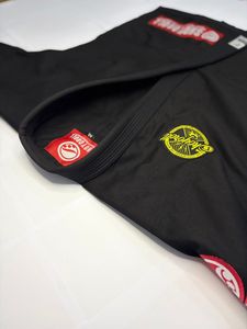 Kimono de Jiu-Jitsu BJJ Shoyorol en coton 100% noir unisexe de haute qualité, nouvelle arrivée, uniforme personnalisé avec logo, vêtements d'arts martiaux - Product Image 4