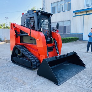ใช้สำหรับรถตักล้อยางขนาดเล็ก Skid Steer XC1100 พร้อมเครื่องยนต์ดีเซล 12 แรงม้า ระบบไฮดรอลิกแรงดันสูง กล่องเกียร์รถแทรกเตอร์แบบล้อ - Product Image 3