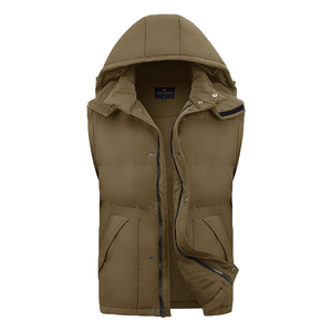 2015 nouveau Style de mode hommes doudoune prix de gros veste d'hiver manteau pour hommes et femmes manches zippées - Product Image 6