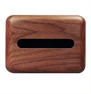 Couvercle de boîte à mouchoirs en bois personnalisé Boîte à mouchoirs de luxe créative avec couvercle Boîte à mouchoirs en bois pour le visage à bas prix - Product Image 3
