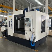 Centre d'usinage vertical CNC JORSEN VMC855, broche BT40, système GSK, table 4 axes, machine de fraisage pour la fabrication de moules, automatique