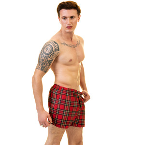 <b>Mens</b> Underwear 100% Cotton Woven Boxer <b>Shorts</b> Custom Man Boxers Made in Turkey Istanbul Custom Made Boxer - Product Image 2