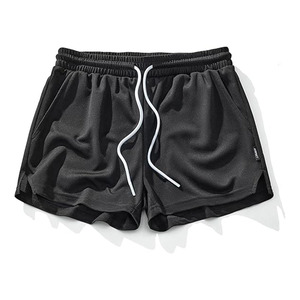 <b>Men</b> <b>Pink</b> Mesh Gym <b>Shorts</b> Elastic Mid Waist Drawstring Quick Dry Anti-Wrinkle Breathable 100% Polyester Running <b>Shorts</b> Private - Product Image 4