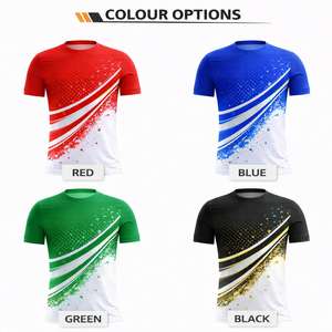 Camisetas de Fútbol Transpirables de Manga Corta, Impresión Digital Personalizada, Alta Calidad, Más Vendidas, Servicio OEM, Conjuntos con Logotipo Frontal para Unisex - Product Image 6