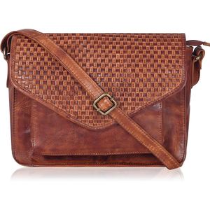 Sac à main bandoulière en cuir de vache véritable pour femme, élégant sac à bandoulière à grain de galets - Product Image 5