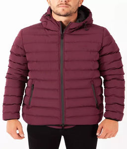 Vente en gros de veste légère et coupe-vent personnalisée tendance pour hommes vêtements d'extérieur à bulles chauds et durables, parfaits pour l'hiver - Product Image 1