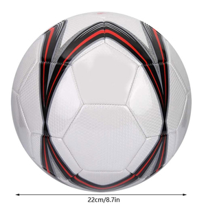 Ballons de Football en PU pour Adultes Nouveau Ballon de Football Tailles 3 4 5 Soft Touch PU Durable Butyl Bladder 206 haute qualité personnalisé - Product Image 1