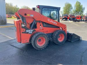 2023 Kubota รถตัก SSV75รถตักขนาดเล็กอุปกรณ์ก่อสร้างบ้านที่จำเป็นพร้อมปั๊มเครื่องยนต์เกียร์ส่วนประกอบ PLC - Product Image 3