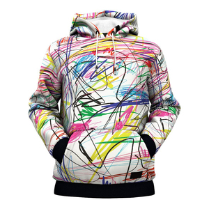 เสื้อฮู้ดดี้ผู้ชายแบบยูนิเซ็กซ์ ทรงโอเวอร์ไซส์ พิมพ์ลายกราฟิกตามสั่ง ผ้าฝ้าย 100% เนื้อหนา พิมพ์ลายนูน 3 มิติ มีไซส์พลัสไซส์ - Product Image 6