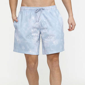 บริการ OEM ราคาสมเหตุสมผล กางเกงขาสั้นผู้ชาย สไตล์ล่าสุด ออกแบบเองได้ กางเกงขาสั้นสตรีทแวร์ผู้ชาย - Product Image 1