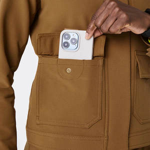 Nueva Chaqueta de Trabajo para Mujer de Talla Grande KATBROS INDUSTRIES 100% Algodón Cómoda Ligera y Duradera con Detección de Agujas - Product Image 6