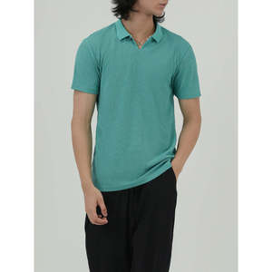เสื้อโปโล ZARYN รุ่น MC2344 ผลิตจากผ้าถักคุณภาพสูง ลายเรียบ ปักลายสีเข้ม ไซส์ใหญ่พิเศษถึง 6XL ทรงปกติ เป็นมิตรต่อสิ่งแวดล้อม - Product Image 1