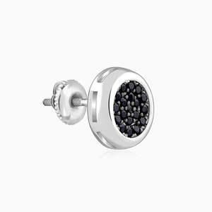 Trọng lượng nhẹ Bạc celesse hợp thời trang tôn giáo Stud Bông tai Zircon ngọc trai kim cương với bóng mô hình hình học cho anh ta cho các bên - Product Image 2