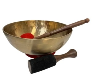 Cuenco Tibetano Tradicional de Latón para Meditación |   Herramienta de Yoga y Mindfulness - Product Image 5