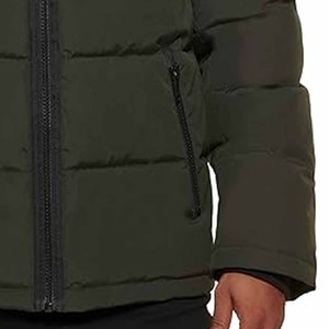 Veste d'hiver personnalisée de haute qualité imprimée OEM pour hommes, doudoune avec poches, doudoune uploadée par Dress Sports - Product Image 3