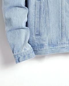 Vestes en jean bleu de haute qualité 2026, vente en gros, col montant, broderie, style unisexe, style streetwear, décontracté, hiver, homme 2026 - Product Image 2