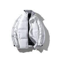 Veste d'hiver matelassée pour homme, grande taille, écologique, imperméable, respirante, à capuche zippée, personnalisable, fournie directement par l'usine