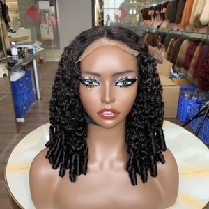 Artículo en Oferta, Peluca de Cabello Humano Vietnamita con Encaje 5x5 de 16 Pulgadas, Rizado Estilo Rosa Birmana, Alta Densidad SDD, Rizos Completos - Product Image 1
