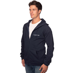 Sweat à capuche zippé en polaire pour hommes Sweat à capuche en polaire éco-intelligent pour hommes - Product Image 1