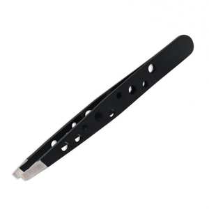 Pinzas DE BELLEZA DE ACERO INOXIDABLE Pinzas de cejas de Punta inclinada - Product Image 4