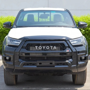 2023 Toyota HILUX GR เบาะหนังด้านซ้าย2.8L เบาะนั่งภายในสีเข้มอะลูมิเนียมอัลลอยแร็คหลังคารุ่น Aspire - Product Image 1