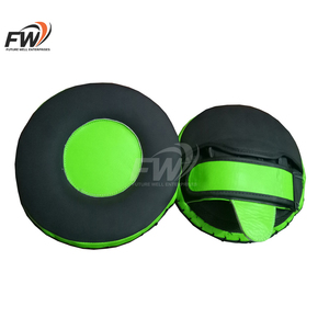 Almohadillas de Entrenamiento al por Mayor Personalizadas para MMA, Manoplas Curvas de Boxeo, Objetivo de Mano para Boxeo, Almohadillas de Microfibra de Cuero para Muay Thai - Product Image 1