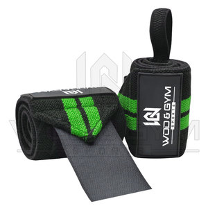Muñequeras con logotipo personalizado para Seguridad Física resistente gimnasio levantamiento de pesas soporte de mano para culturismo muñequera personalizada - Product Image 4