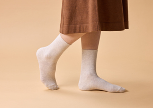 Chaussettes côtelées en tricot pour femmes, vente en gros, avec ajustement breveté à 90 degrés 53 - Product Image 4