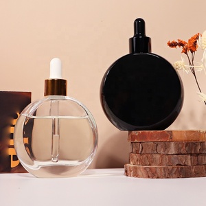 Botella de Vidrio Transparente de 50 ml con Cuello de Rosca y Gotero para Aceites Esenciales, Personalizada RTS - Product Image 3