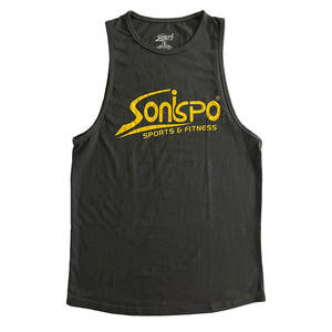 เสื้อกล้ามผู้ชายแห้งเร็วเสื้อลำลองสไตล์ถักระบายอากาศได้ดี - Product Image 2