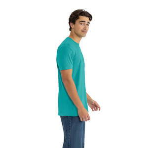 Camiseta de Manga Corta Unisex Level 6210, 100% Algodón CVC Premium, Ecológica, de Secado Rápido, 180g, Diseñada para Mayor Comodidad, con Gráficos Personalizados - Product Image 3