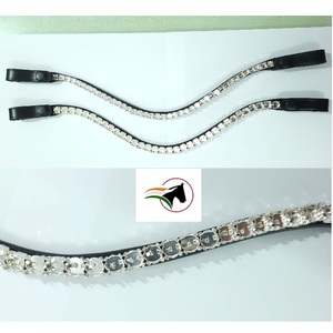 Base para Brida de Caballo DIY, Cadena de Eslabones Vacíos de 8mm y 10mm, Funda para Brida de Cuero, Cierre Rápido de Presión, Accesorios Ecuestres - Product Image 1