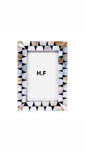 Cadre photo en bois nacré de haute qualité fait à la main MDF avec fer de qualité supérieure Type de métal Cadre en bois MDF unique et élégant - Product Image 5