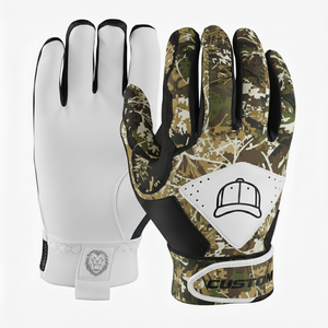 Custom Logo Wholesale Softball <b>Batting</b> <b>Gloves</b> Secure Cuff Traction Optimal Vibration Damp Pliable Wrist Baseball <b>Batting</b> <b>Gloves</b> - Product Image 5